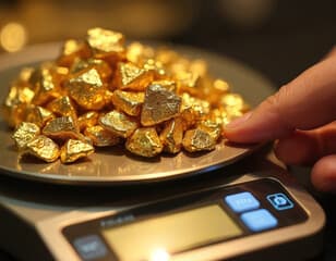 Gold tested at home with portable equipment